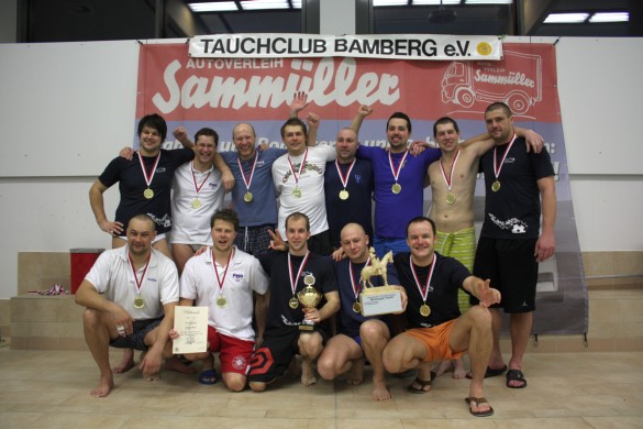 Die Mannschaft "Czech Mix", Sieger des Bamberg Reiters 2012